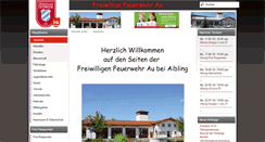 Desktop Screenshot of ffw-au.de